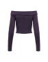 ONLY Bluză 15302593 Violet Slim Fit - Pled.ro