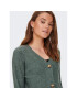 ONLY Cardigan 15196734 Verde Regular Fit - Pled.ro