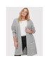 ONLY Carmakoma Cardigan Bernie 15190574 Gri Regular Fit - Pled.ro