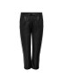 ONLY Carmakoma Pantaloni din imitație de piele Goldtrash 15269751 Negru Loose Fit - Pled.ro