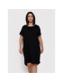 ONLY Carmakoma Rochie de zi Kaylee 15227846 Negru Relaxed Fit - Pled.ro