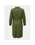 ONLY Carmakoma Rochie tip cămașă 15285282 Verde Regular Fit - Pled.ro