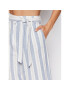 ONLY Pantaloni culotte Caro 15255128 Albastru Relaxed Fit - Pled.ro