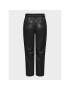 ONLY Pantaloni din imitație de piele Idina 15263774 Negru Regular Fit - Pled.ro