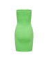 ONLY Rochie de zi 15291201 Verde Bodycon Fit - Pled.ro