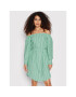 ONLY Rochie tip cămașă Eileen 15256258 Verde Relaxed Fit - Pled.ro