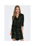 ONLY Rochie tip cămașă 15238033 Verde Regular Fit - Pled.ro