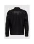 Only & Sons Geacă din imitație de piele Mike 22012339 Negru Regular Fit - Pled.ro