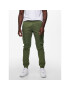 Only & Sons Pantaloni din material 22016687 Verde Tapered Fit - Pled.ro