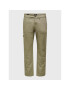 Only & Sons Pantaloni din material Edge 22024469 Verde Regular Fit - Pled.ro