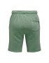 Only & Sons Pantaloni scurți sport 22019490 Verde Regular Fit - Pled.ro