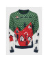 Only & Sons Pulover Xmas 22023349 Verde Regular Fit - Pled.ro