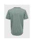 Only & Sons Tricou 22017822 Verde Long Line Fit - Pled.ro