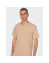 Only & Sons Tricou 22026083 Portocaliu Regular Fit - Pled.ro