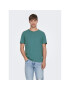 Only & Sons Tricou 22026083 Verde Regular Fit - Pled.ro