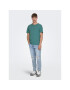 Only & Sons Tricou 22026083 Verde Regular Fit - Pled.ro