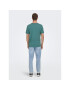 Only & Sons Tricou 22026083 Verde Regular Fit - Pled.ro