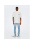 Only & Sons Tricou 22026375 Alb Relaxed Fit - Pled.ro