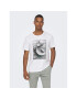 Only & Sons Tricou 22026378 Alb Regular Fit - Pled.ro