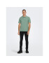 Only & Sons Tricou polo 22021769 Verde Slim Fit - Pled.ro