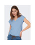 ONLY Tricou Free 15287041 Albastru Regular Fit - Pled.ro