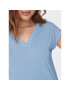 ONLY Tricou Free 15287041 Albastru Regular Fit - Pled.ro