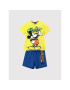 Original Marines Set tricou și pantaloni scurți MICKEY MOUSE DCPV2247B Colorat Regular Fit - Pled.ro