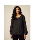 Outhorn Bluză OTHSS23TSWSF287 Negru Oversize - Pled.ro