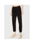 Outhorn Pantaloni din material TTROF051 Negru Relaxed Fit - Pled.ro