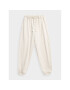 Outhorn Pantaloni trening OTHSS23TTROF175 Écru Relaxed Fit - Pled.ro