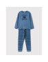 OVS Pijama 1341200 Albastru Regular Fit - Pled.ro