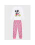 OVS Pijama DISNEY 1766813 Alb Regular Fit - Pled.ro