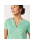 Part Two Tricou Gesinas 30307288 Verde Regular Fit - Pled.ro