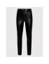 Patrizia Pepe Pantaloni din imitație de piele 8P0437/E005-K103 Negru Slim Fit - Pled.ro