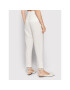 Patrizia Pepe Pantaloni din material 2P1393/A052-W336 Alb Relaxed Fit - Pled.ro