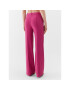 Patrizia Pepe Pantaloni din material 2P1498/A236-M447 Roz Wide Leg - Pled.ro