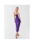 Patrizia Pepe Rochie cocktail 2A2545/A644-M448 Violet Regular Fit - Pled.ro