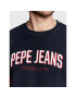 Pepe Jeans Bluză Perseus PM582262 Bleumarin Regular Fit - Pled.ro