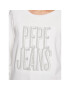 Pepe Jeans Bluză PL581260 Alb Regular Fit - Pled.ro