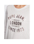 Pepe Jeans Bluză Rio PL505326 Alb Regular Fit - Pled.ro