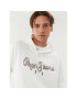 Pepe Jeans Bluză Ryan Hoodie PM582328 Alb Regular Fit - Pled.ro