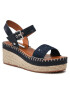 Pepe Jeans Espadrile Witney Logo PLS90551 Bleumarin - Pled.ro