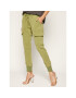 Pepe Jeans Pantaloni din material Crusade PL211262 Verde Regular Fit - Pled.ro