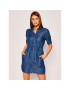 Pepe Jeans Rochie de blugi Gloss PL952694 Bleumarin Regular Fit - Pled.ro