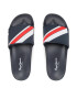 Pepe Jeans Șlapi Slider Texture PMS70125 Bleumarin - Pled.ro