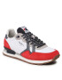 Pepe Jeans Sneakers Brit Man Print PMS30923 Alb - Pled.ro