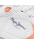 Pepe Jeans Sneakers Britt Rebirth Girls PGS30529 Alb - Pled.ro