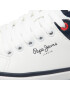 Pepe Jeans Sneakers Kenton Class Boy PBS30511 Alb - Pled.ro