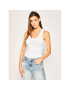 Pepe Jeans Top Vest Vanaya PL504031 Alb Slim Fit - Pled.ro