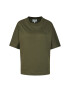 Pepe Jeans Tricou Agnes PL581101 Verde Relaxed Fit - Pled.ro